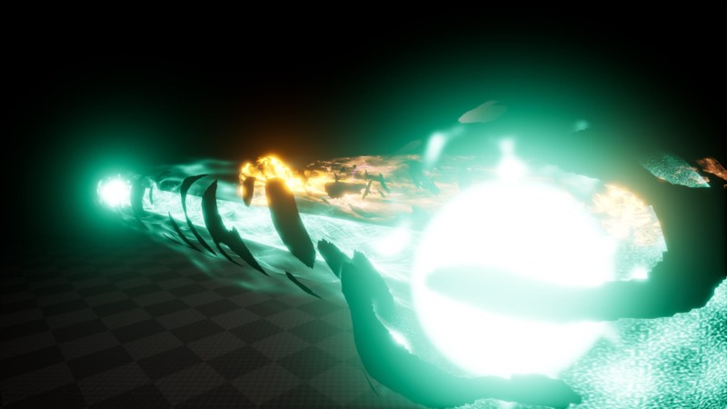 UE能量射线命中视觉特效 Niagara Ray VFX Pack (Energy, Ray, Hit Effects)