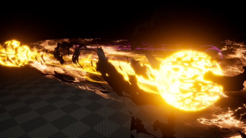 UE能量射线命中视觉特效 Niagara Ray VFX Pack (Energy, Ray, Hit Effects)