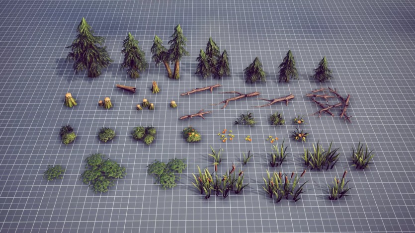Unity资产自上而下幻想森林 Top Down - Fantasy Forest (URP)