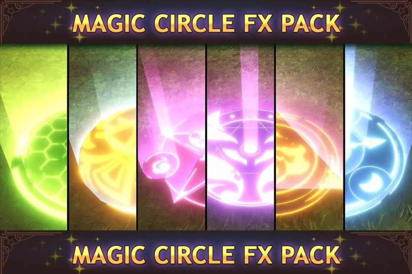 Unity魔法圈特效包 Magic Circle Fx Pack