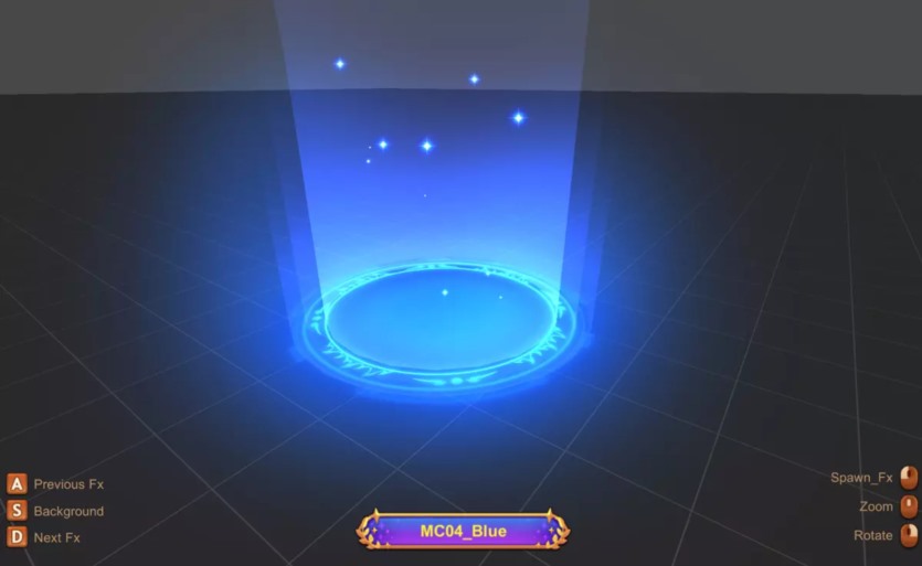 Unity魔法圈特效包 Magic Circle Fx Pack