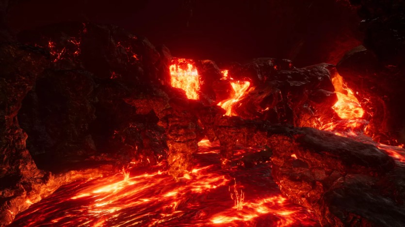 熔岩与熔岩火山环境 Unity工具 L.V.E 2019 - Lava & Volcano Environment