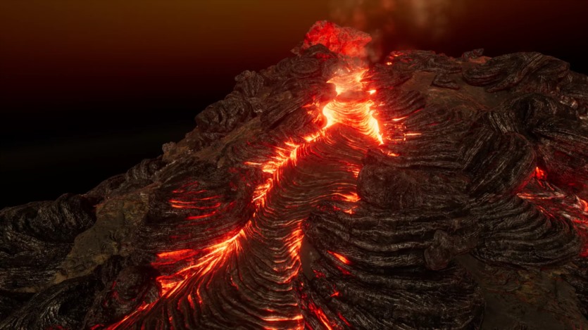 熔岩与熔岩火山环境 Unity工具 L.V.E 2019 - Lava & Volcano Environment