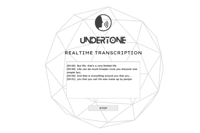离线耳语AI语音识别 Undertone - Offline Whisper AI Voice Recognition