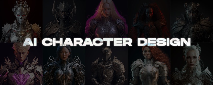 AI角色设计：通过 Midjourney 和 ChatGPT 轻松打造角色 AI Character Design Characters Made Easy with Midjourney and ChatGPT