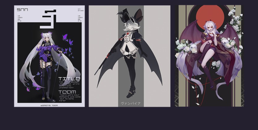 动漫角色设计要点分解 Anime Character Design for Level Up - Key Points Breakdown