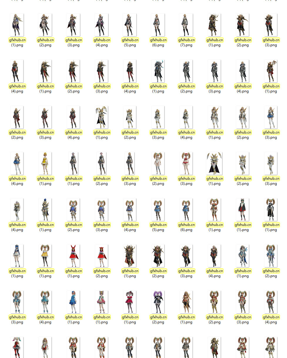 Blender人物角色模型合集250个 Blender 3D Models Collection August 2021