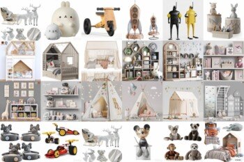 3DSky Pro 63套儿童家具玩具3D模型合集