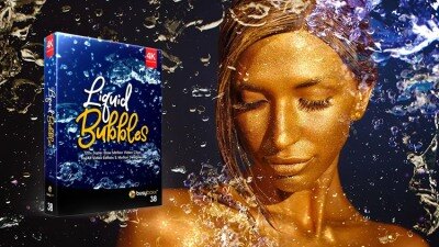 130种液态水花水泡气泡动画特效素材 V38: Liquid Bubbles