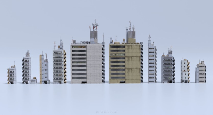东京繁华现代小巷 Big Medium Small - TOKYO BACK ALLEYS