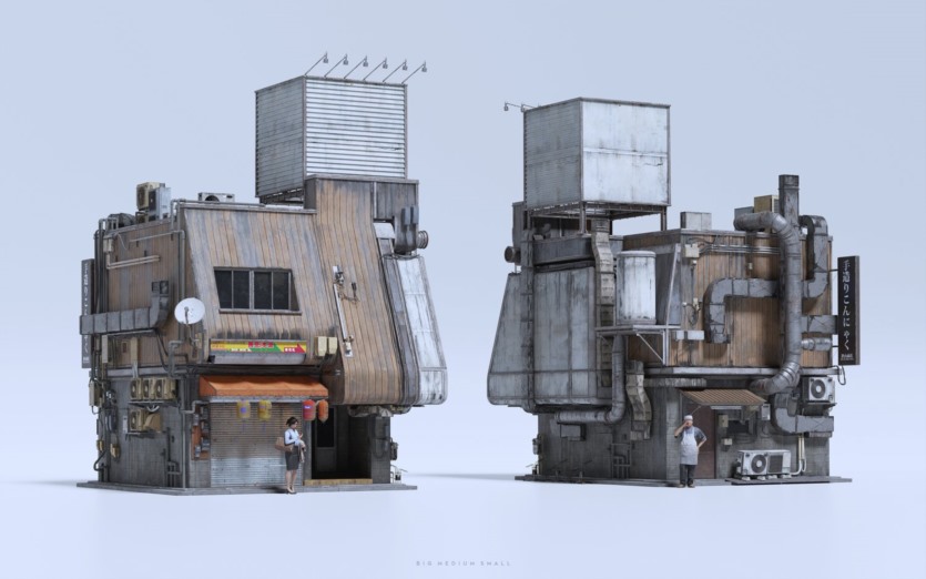东京繁华现代小巷 Big Medium Small - TOKYO BACK ALLEYS