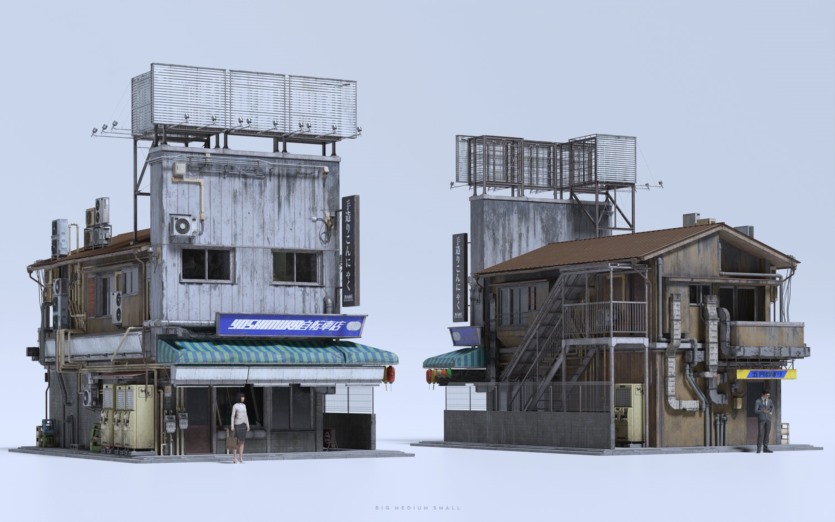 东京繁华现代小巷 Big Medium Small - TOKYO BACK ALLEYS