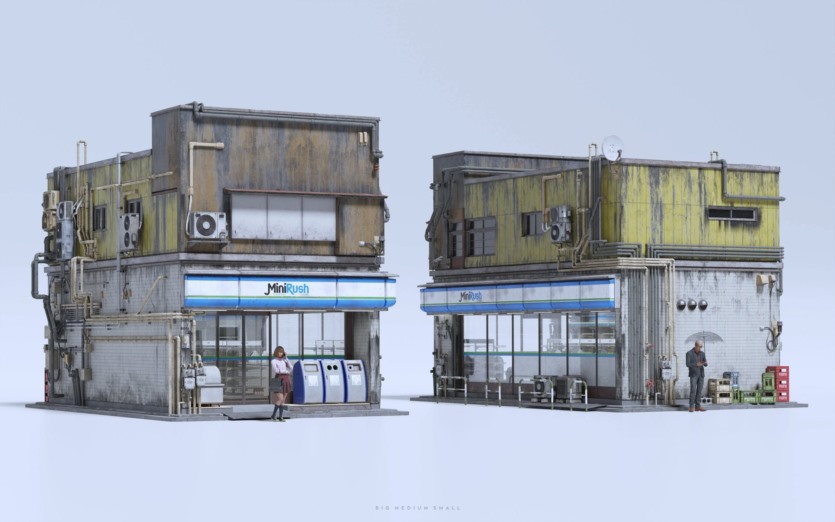 东京繁华现代小巷 Big Medium Small - TOKYO BACK ALLEYS