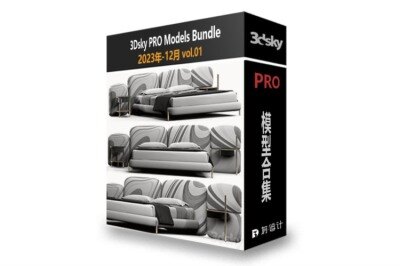 3dsky Pro 2023年12月3D模型合辑第一季 | 182套 | 7.71GB