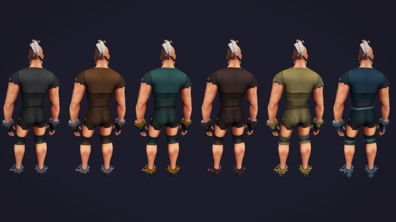 囚犯盔甲套装 - 风格化角色扮演游戏 Prisoner Armor Set - Stylized RPG