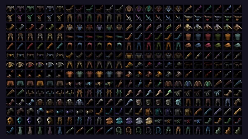 UE虚幻引擎3000+ RPG 物品图标 3000+ RPG Item Icons