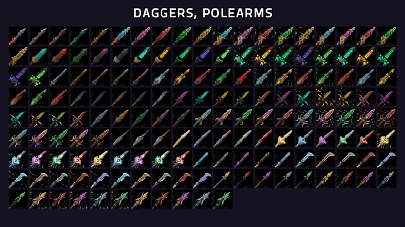 UE虚幻引擎3000+ RPG 物品图标 3000+ RPG Item Icons