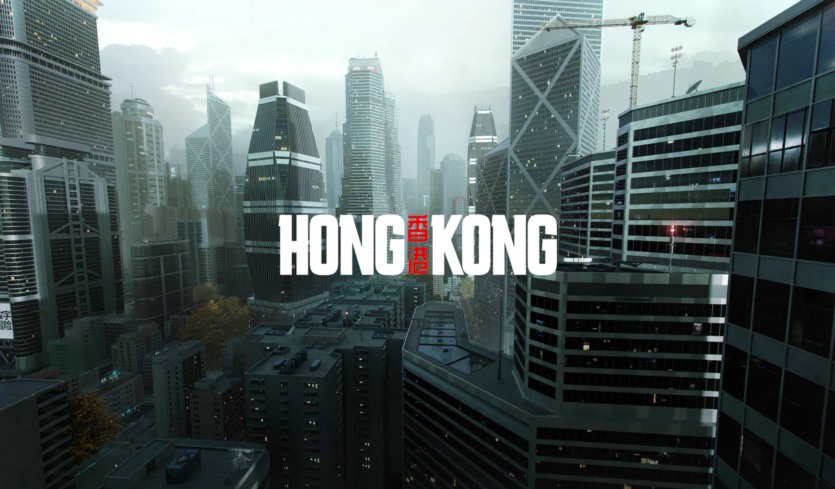 香港城市建筑街区小巷3D模型 Kitbash3D - Hong Kong (格式：Blend）