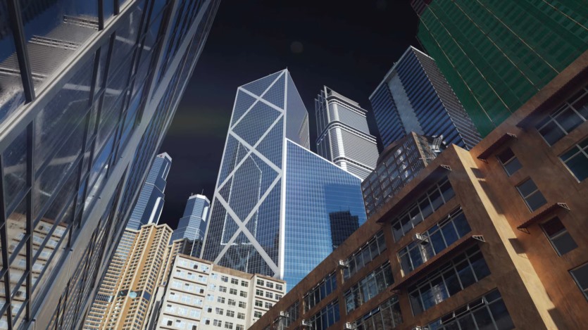 香港城市建筑街区小巷3D模型 Kitbash3D - Hong Kong (格式：Blend）