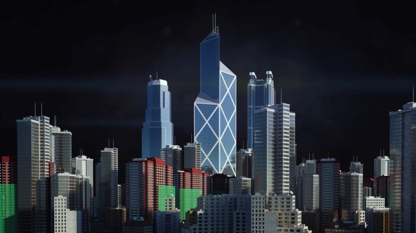 香港城市建筑街区小巷3D模型 Kitbash3D - Hong Kong (格式：Blend）