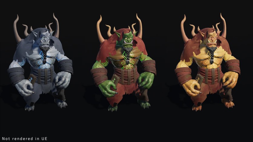 UE角色RPG游戏的风格化兽人 Stylized Orcs - RPG NPC