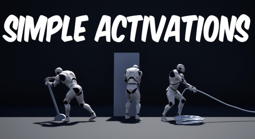UE虚幻引擎简单的激活动画合集 Simple Activations