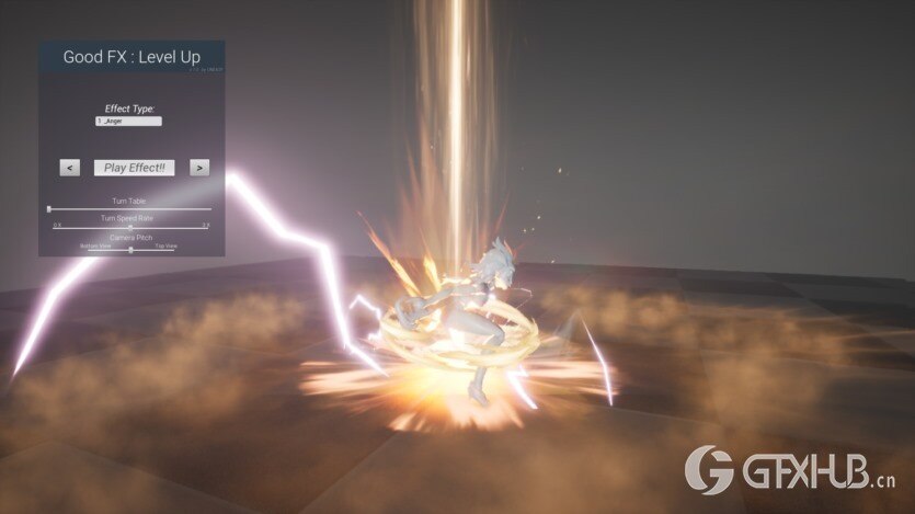 UE游戏等级提升特效 GOOD FX Level Up