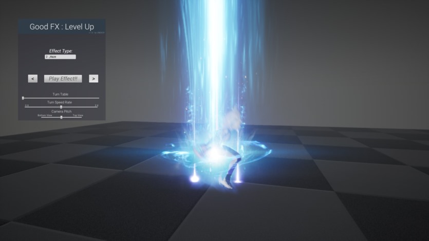 UE游戏等级提升特效 GOOD FX Level Up