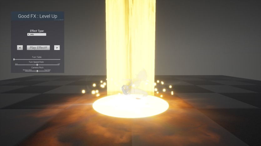 UE游戏等级提升特效 GOOD FX Level Up