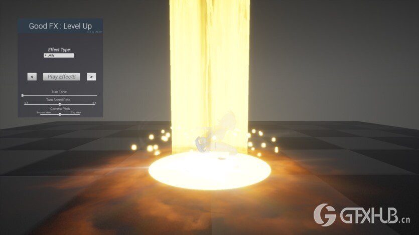 UE游戏等级提升特效 GOOD FX Level Up