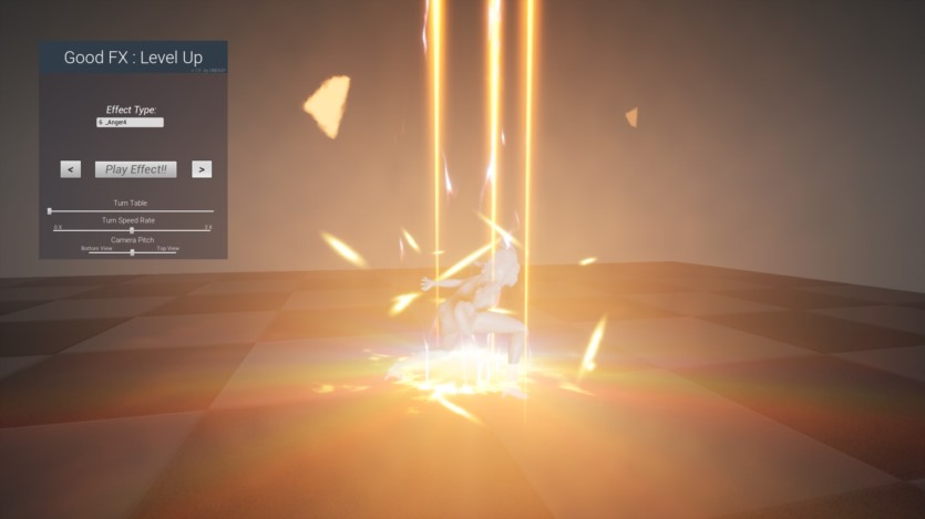 UE游戏等级提升特效 GOOD FX Level Up