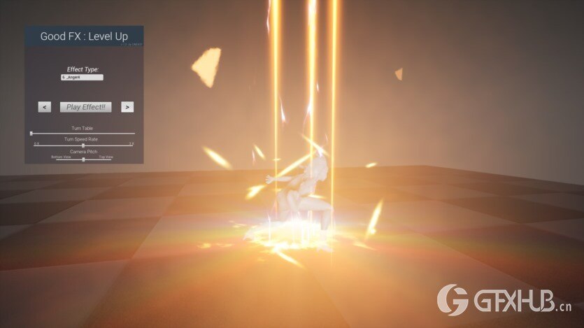 UE游戏等级提升特效 GOOD FX Level Up