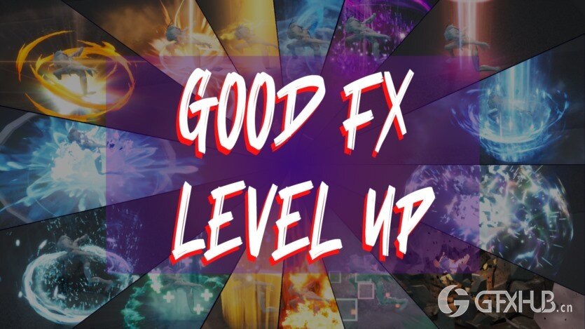 UE游戏等级提升特效 GOOD FX Level Up