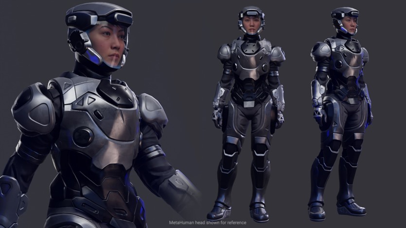 UE虚幻引擎资产 科幻士兵套装 SciFi Troopers Set