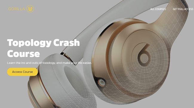 Cinema 4D 拓扑速成班 Greyscalegorilla - Plus Topology Crash Course