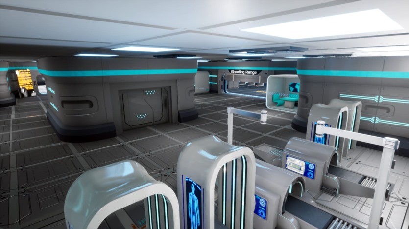 UE虚幻引擎游戏武器中心模块化未来科幻 WEAPON CENTER MODULAR FUTURISTIC SCI FI