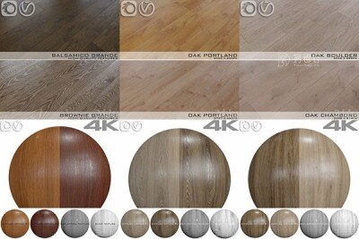 3Dsky Pro 166个石材石膏木板地板模型贴图材质合集