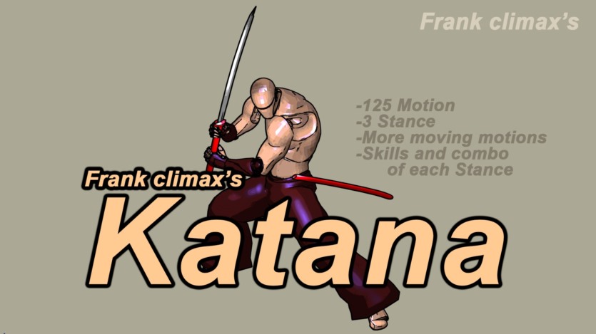 剑矛武士刀刺客战士UE动画资产 Frank Slash Pack（5 + 2 Asset）v4.24