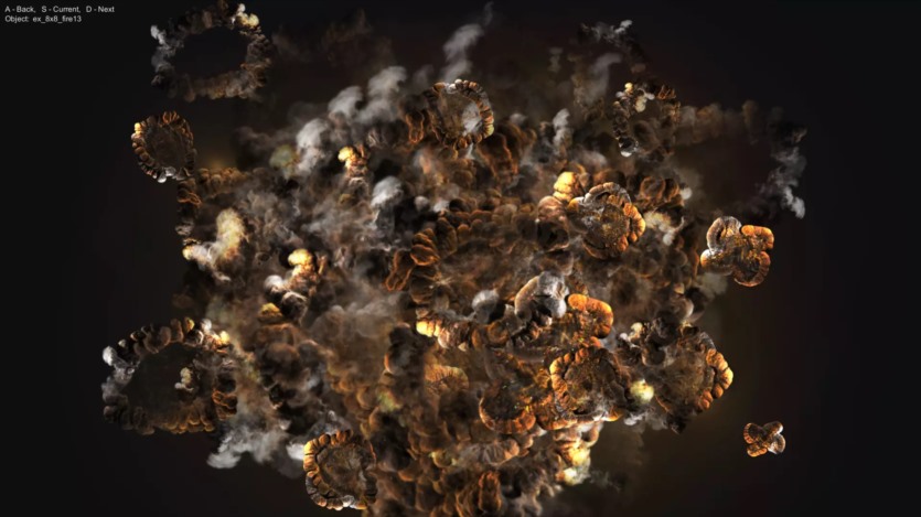 100个Unity高品质爆炸特效 100 Explosion Pack v2.0