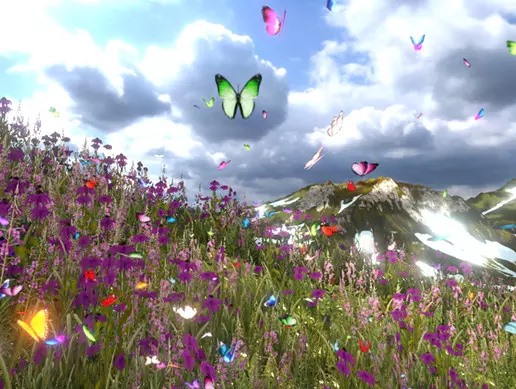 完美适合任何游戏的蝴蝶资产 Butterflies pack 3D v2.00