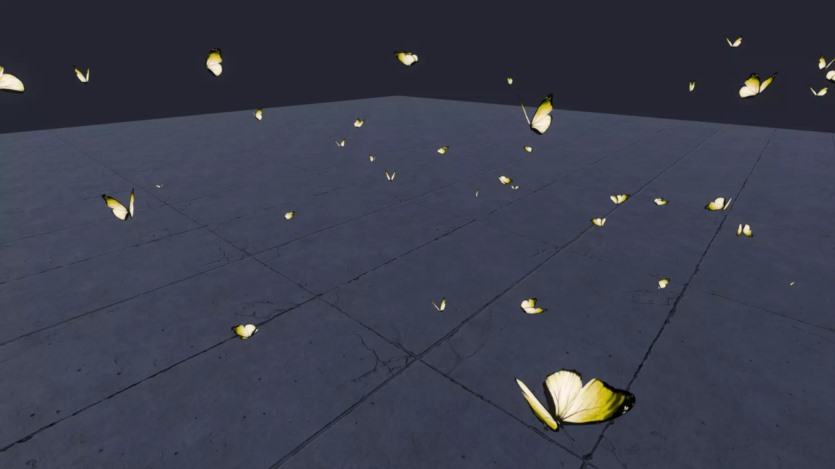 完美适合任何游戏的蝴蝶资产 Butterflies pack 3D v2.00