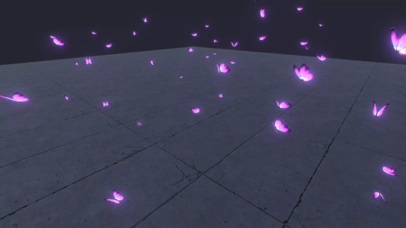 完美适合任何游戏的蝴蝶资产 Butterflies pack 3D v2.00