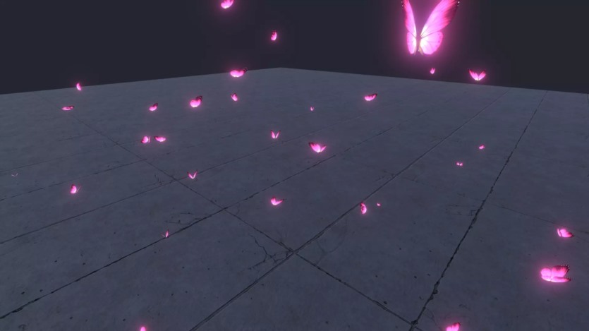 完美适合任何游戏的蝴蝶资产 Butterflies pack 3D v2.00