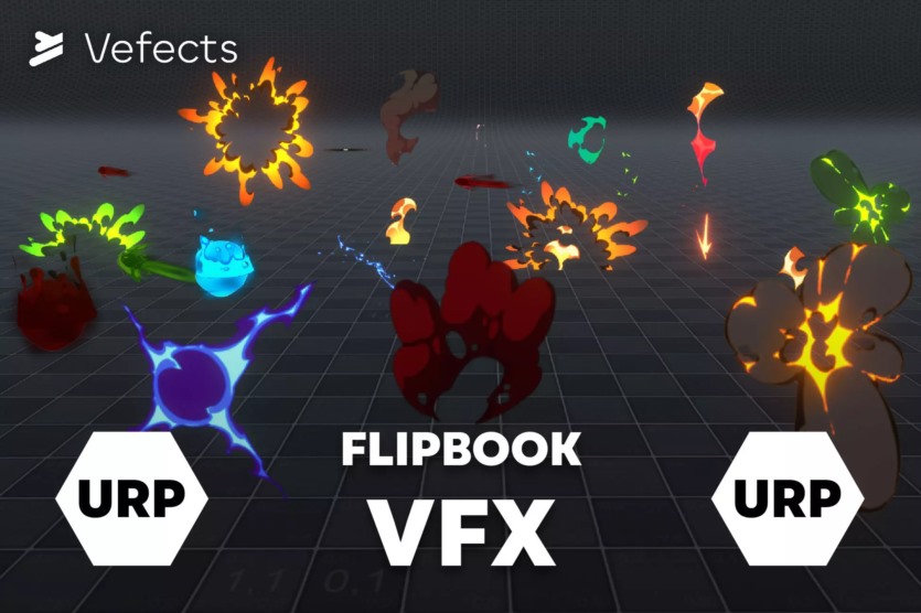 动画书视觉特效 Flipbook VFX - URP v1.0.0