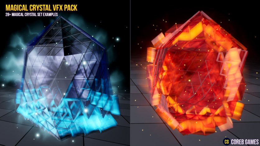 魔法水晶视觉特效包 Magical Crystal VFX Pack