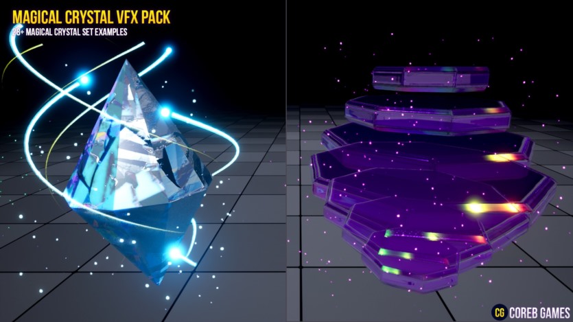 魔法水晶视觉特效包 Magical Crystal VFX Pack