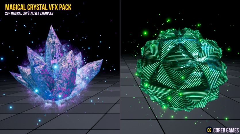 魔法水晶视觉特效包 Magical Crystal VFX Pack