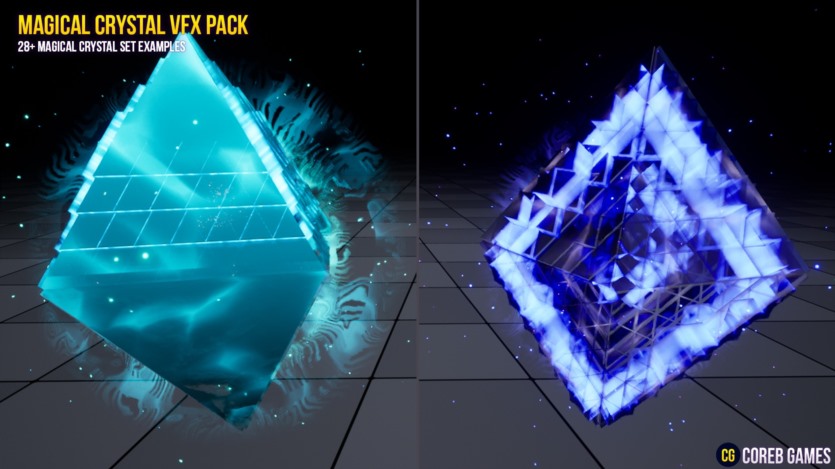 魔法水晶视觉特效包 Magical Crystal VFX Pack
