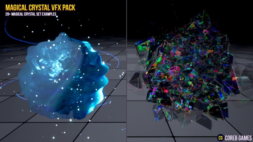 魔法水晶视觉特效包 Magical Crystal VFX Pack