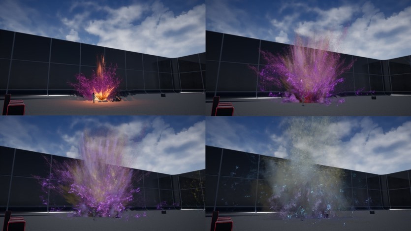 液体爆炸视觉特效 Liquid Explosion VFX